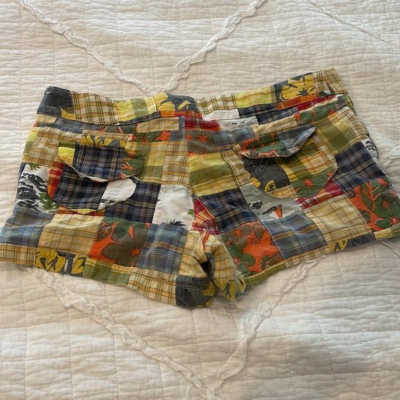Lucy love shorts EUC patchwork. Cute 💕 (juniors large) - Picture 4 of 6